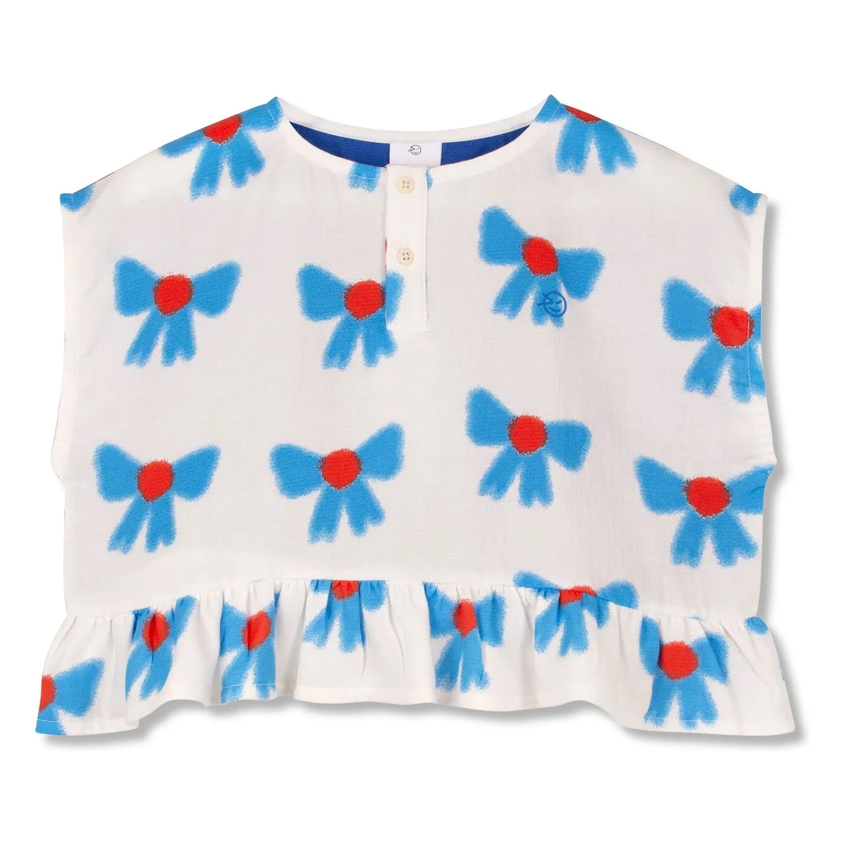 Wynken - Organic Cotton Knot Top | Ecru