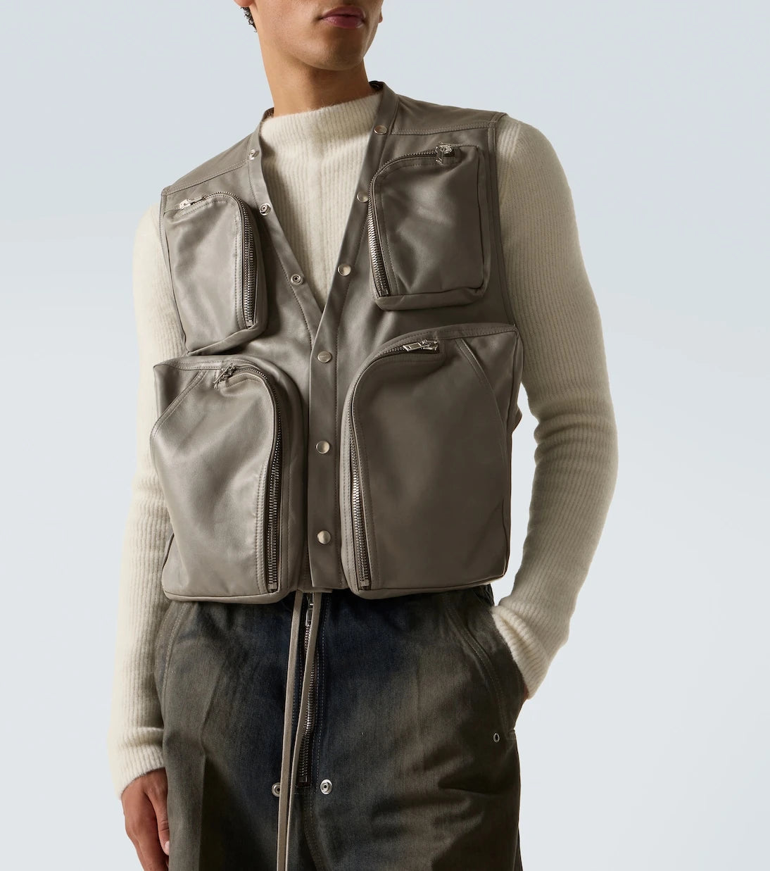 Rick Owens - Leather vest
