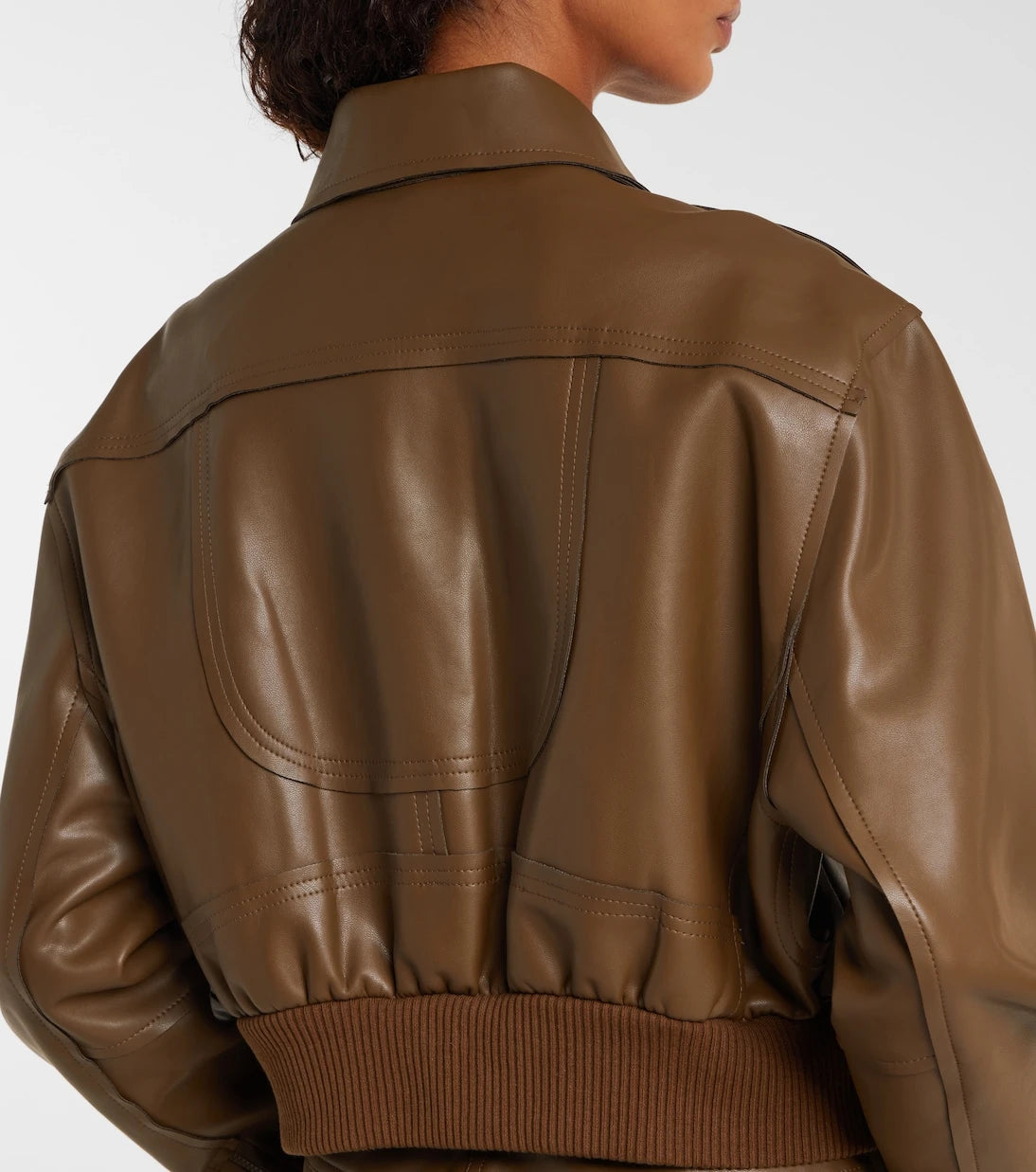 Norma Kamali - Cropped blouson