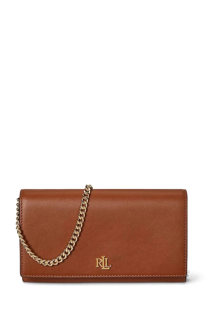 Кожена чанта Lauren Ralph Lauren