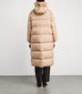 Weekend Max Mara Beige Down Water-Repellent Reversible Coat