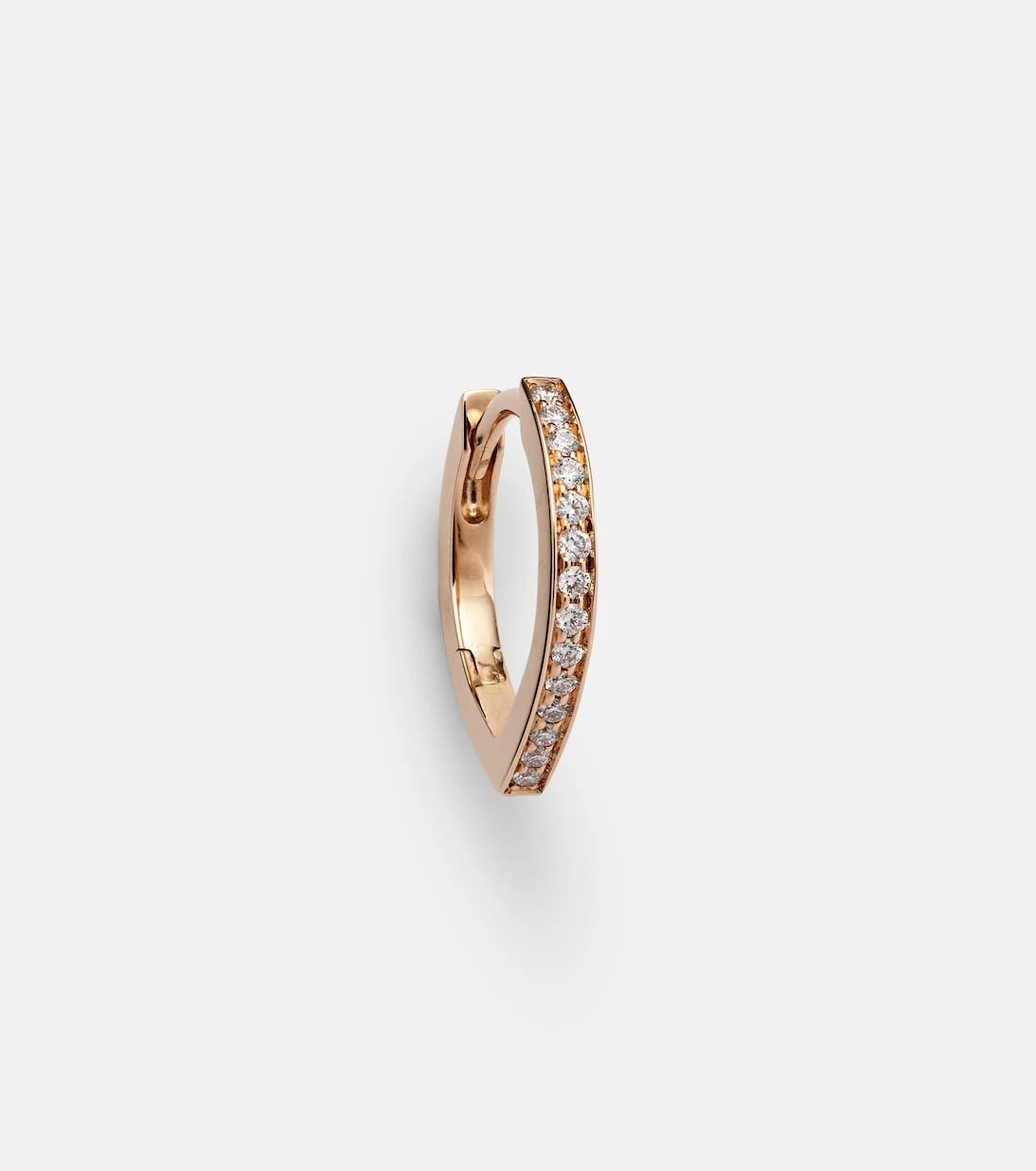 Repossi - Antifer 18kt rose gold single earring with diamonds