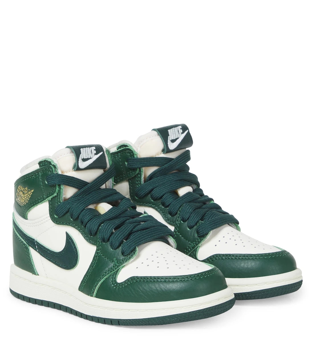 Nike Kids - Jordan 1 Retro leather high-top sneakers