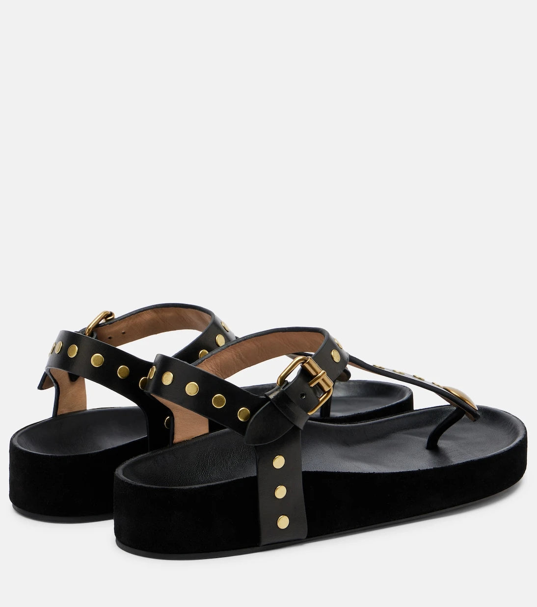 Isabel Marant - Enore studded leather thong sandals