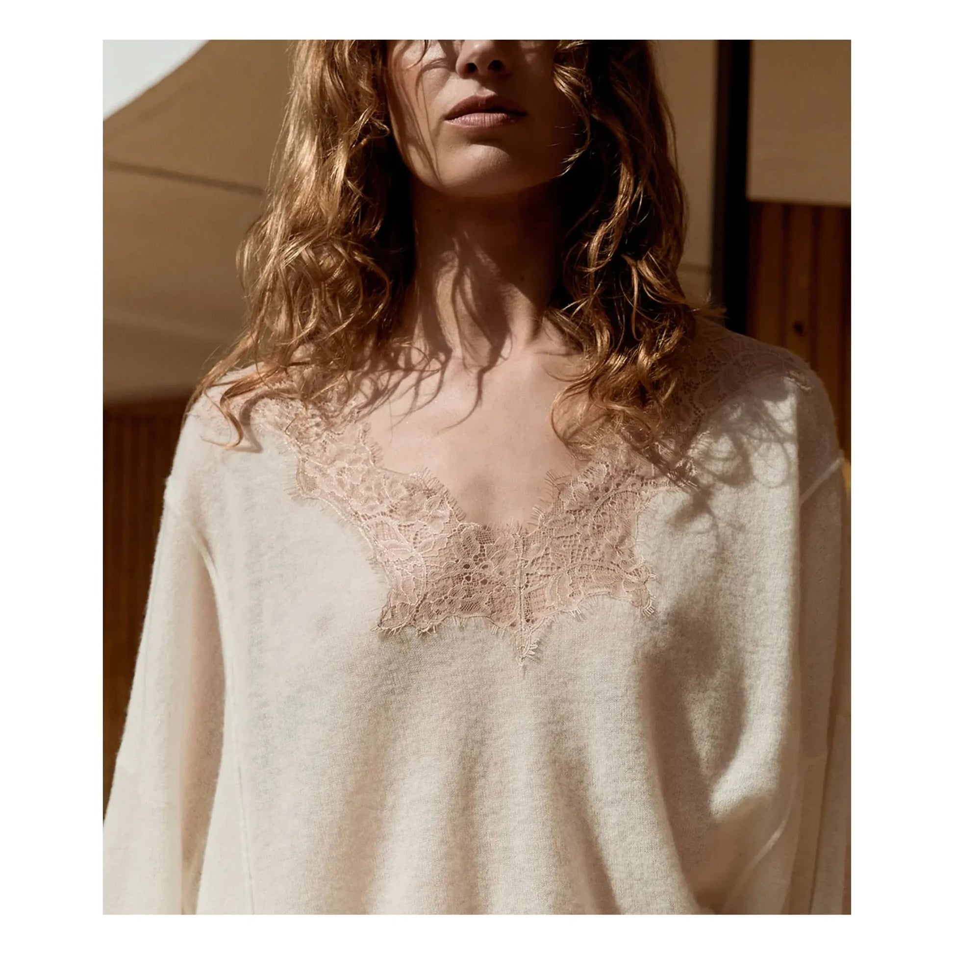 Mes Demoiselles - Aera Wool Sweater | Ivory