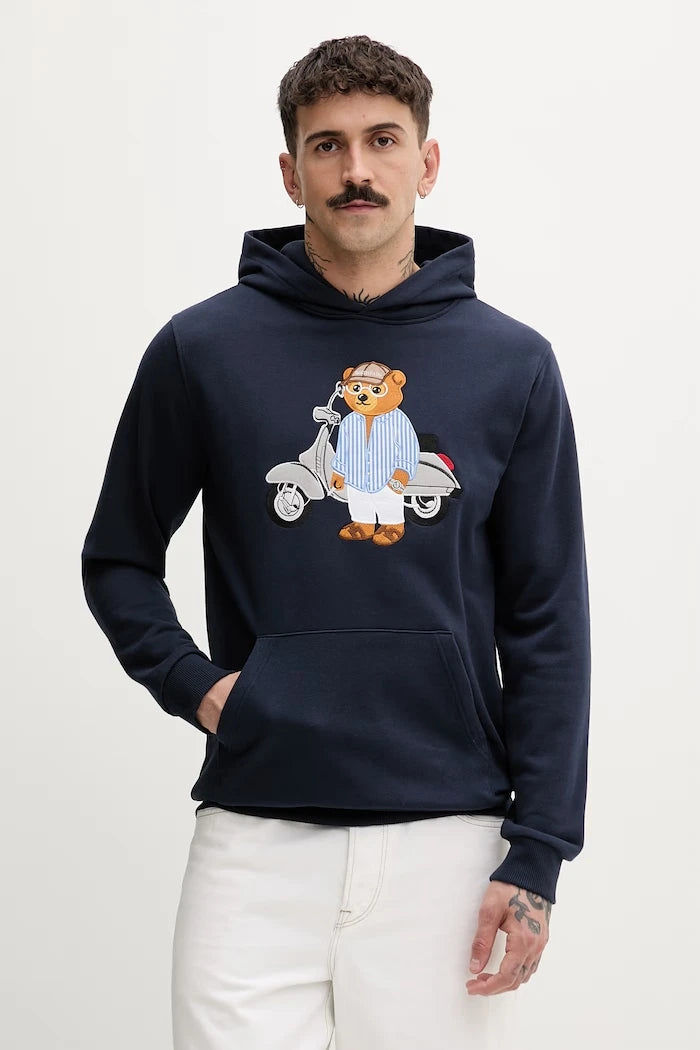 Baron Filou pamuklu kapüşonlu sweatshirt Filou CLXXI