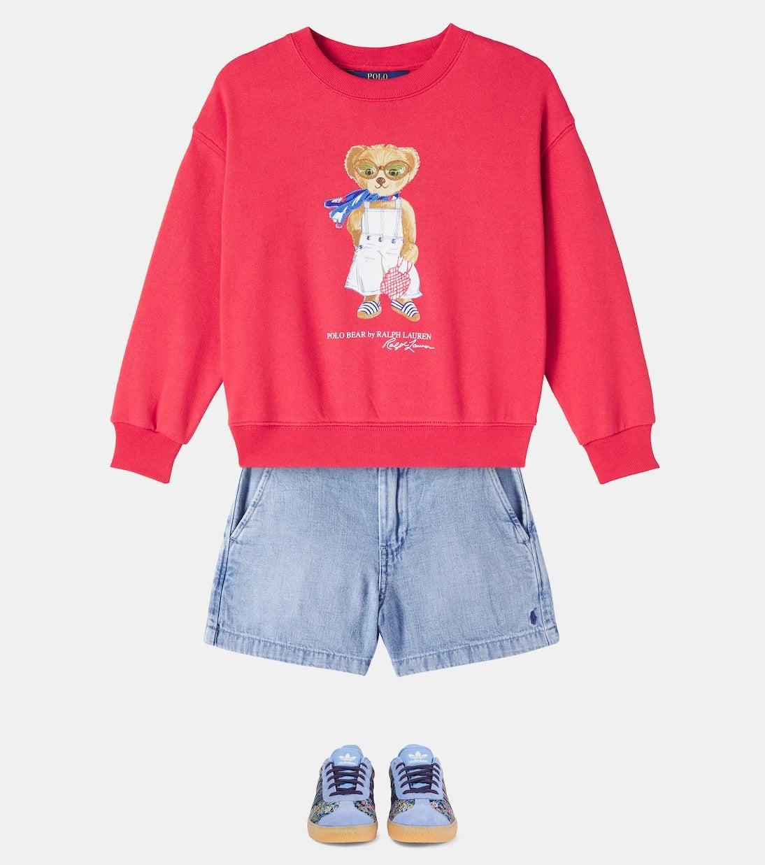 Polo Ralph Lauren Kids - Denim shorts