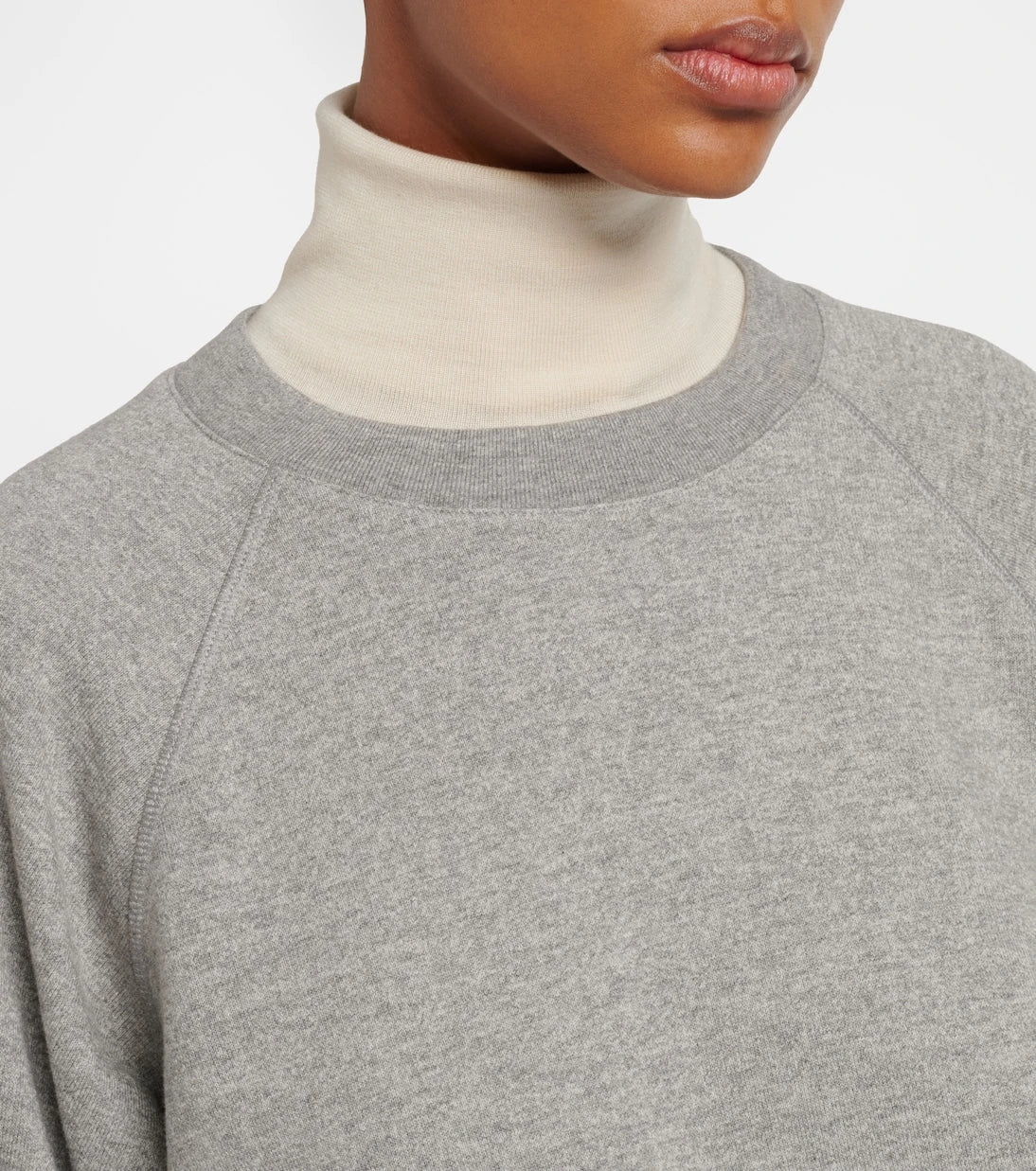 The Row - Eulalia cotton and cashmere sweatshirt