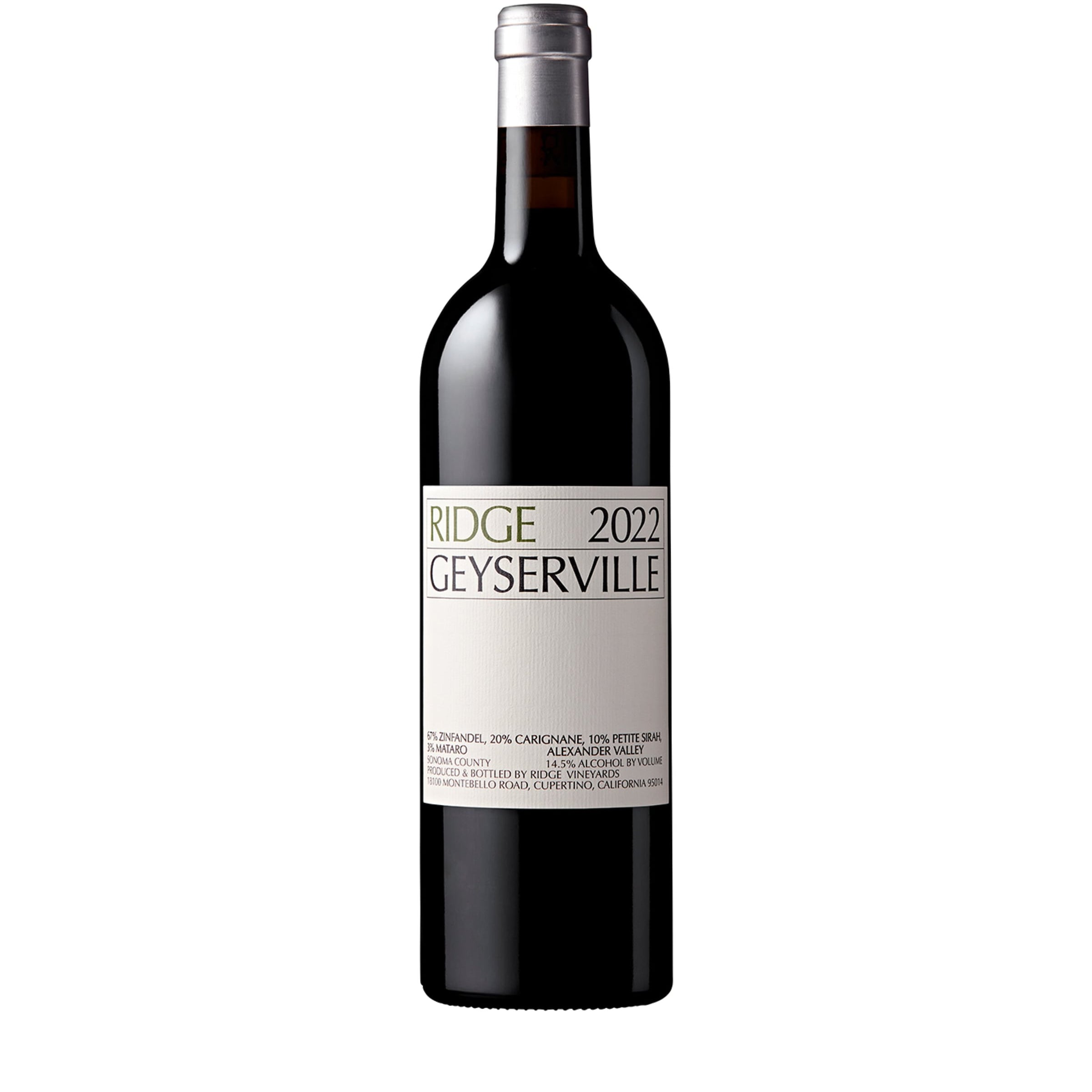 Ridge Geyserville 2022 Magnum (150cl) - California, USA