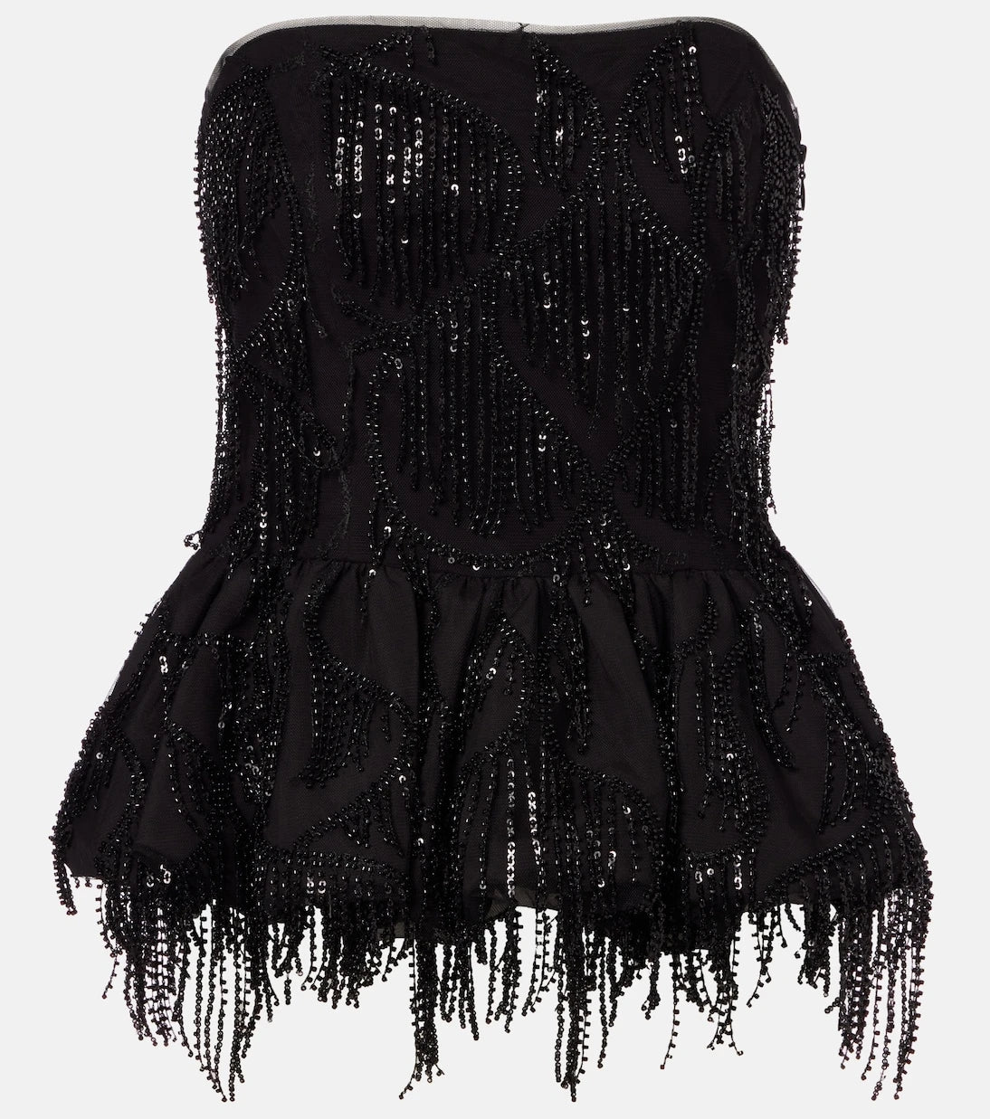 Rotate - Albertina sequined strapless top