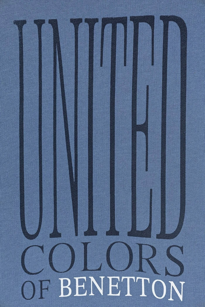 United Colors of Benetton çocuk pamuklu sweatshirt