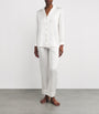 Silk Girls Love Pearls Pyjama Set IVORY