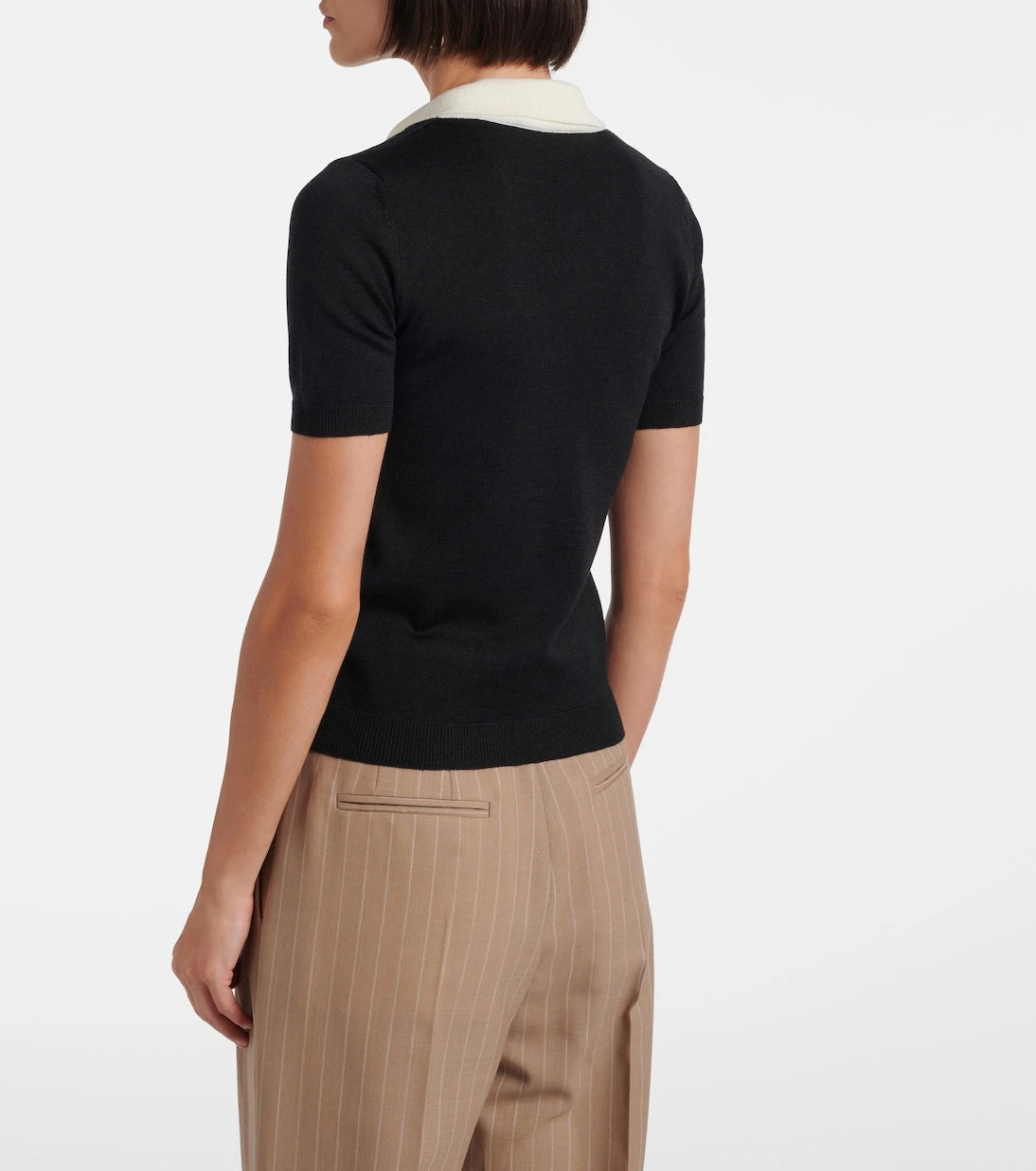 Valentino - Maglia VLogo wool-blend sweater