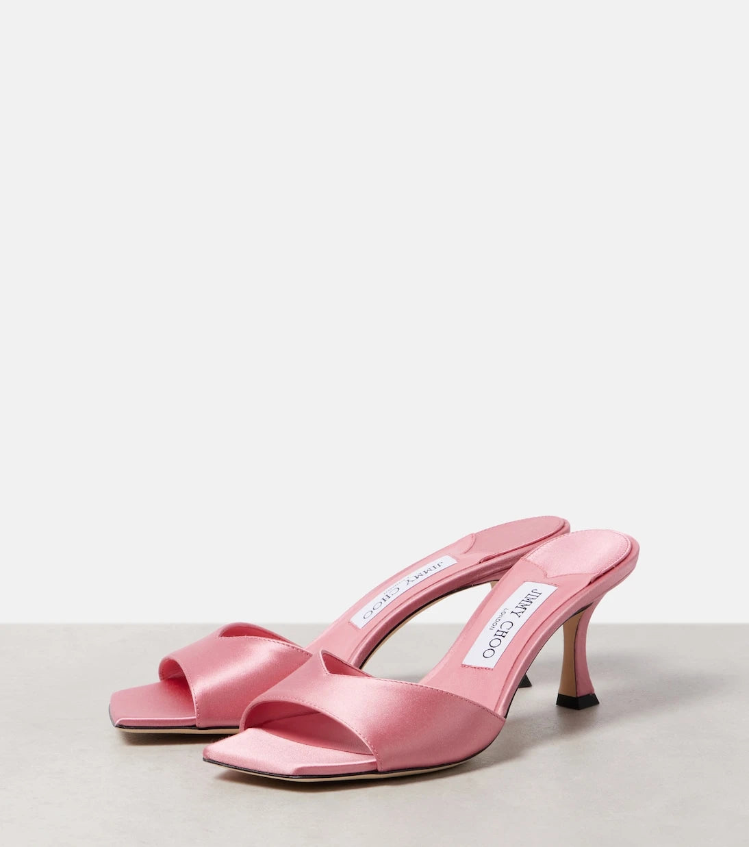 Jimmy Choo - Skye 70 satin mules