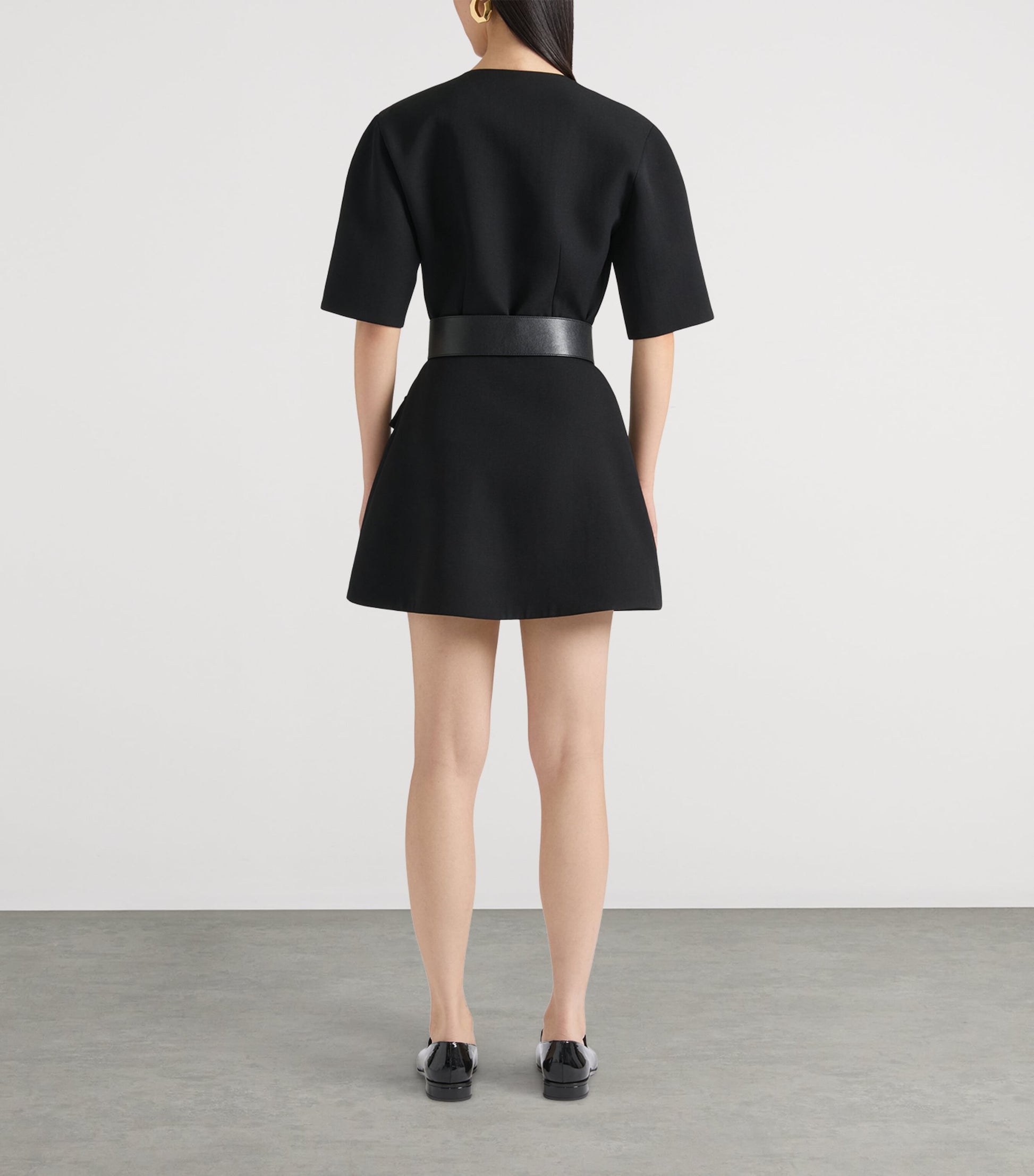 Givenchy Black Cocoon Mini Dress