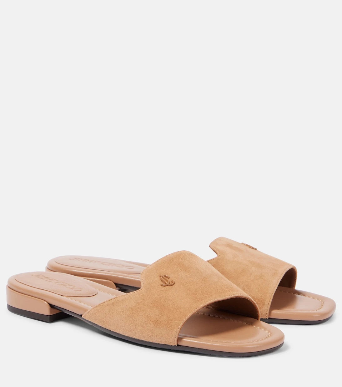 Jimmy Choo - Dina suede slides