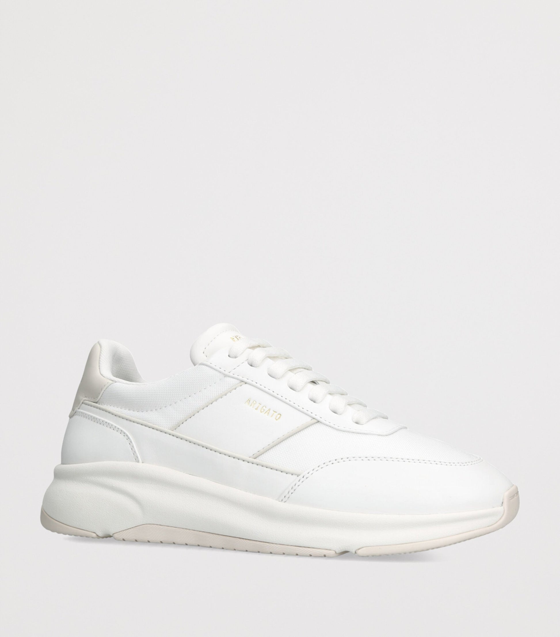 White Suede Genesis Neo Runner Sneakers