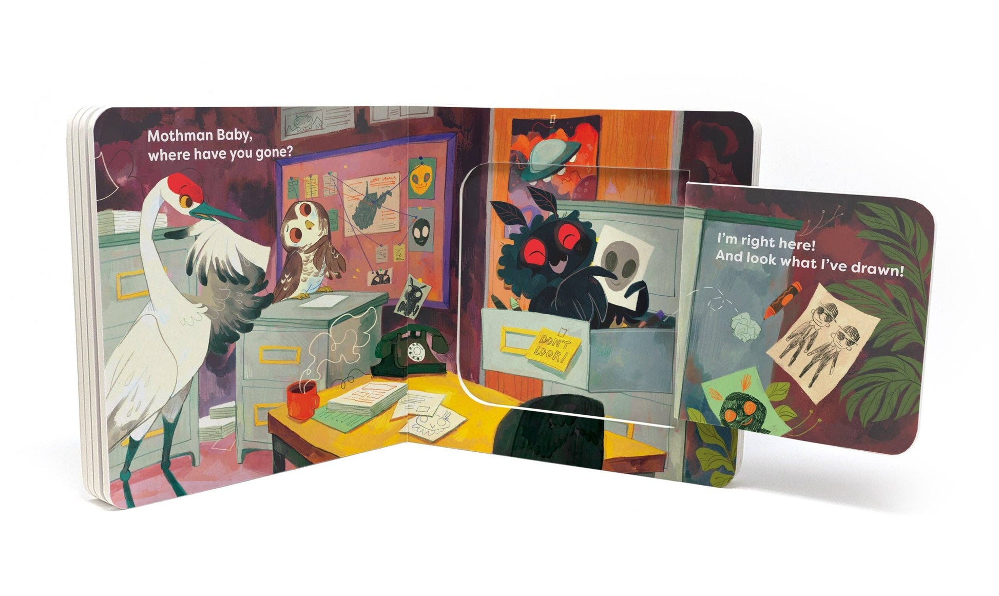 Hazy Dell Press - Mothman Baby!: A Hazy Dell Flap Book