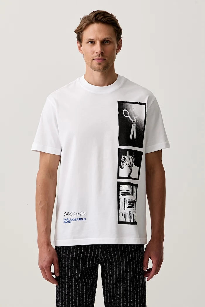 Karl Lagerfeld Jeans тениска мъжка от памук