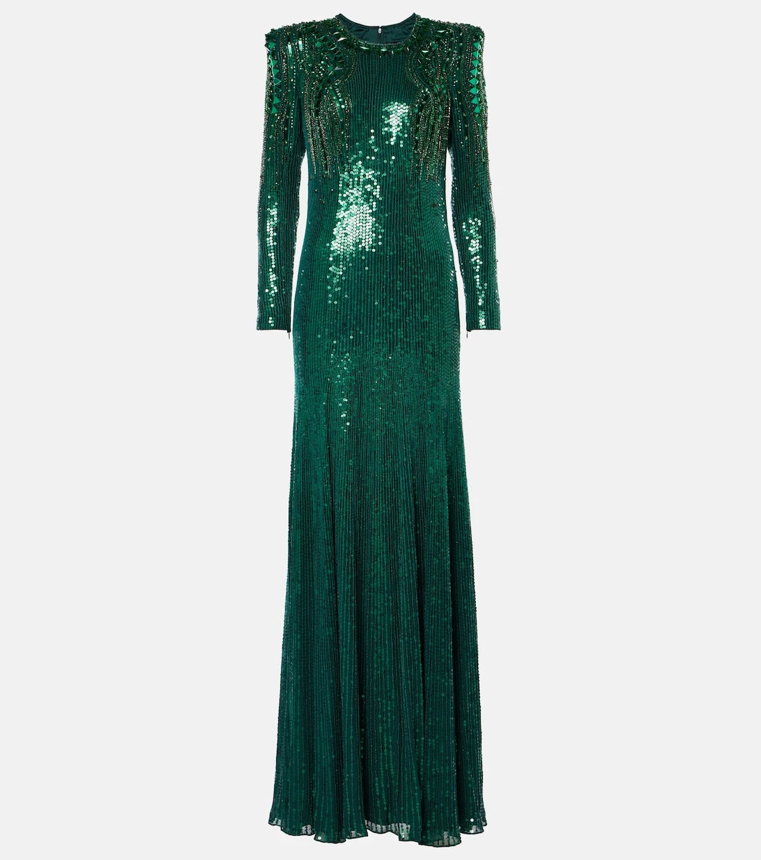 Jenny Packham - Paloma embellished sequined gown
