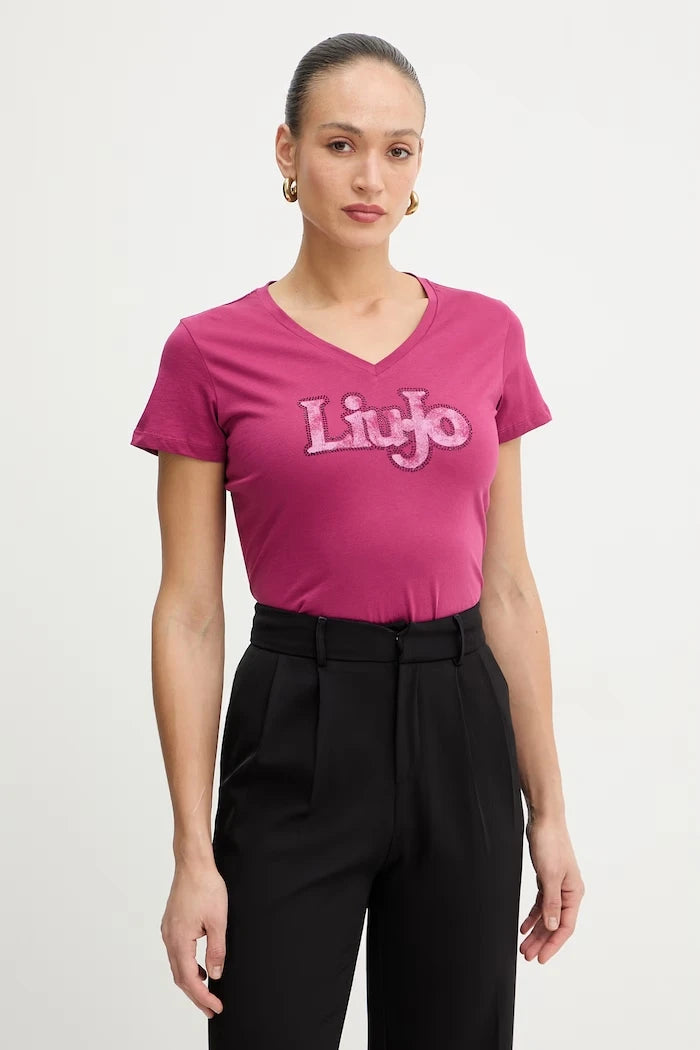 Памучна тениска Liu Jo