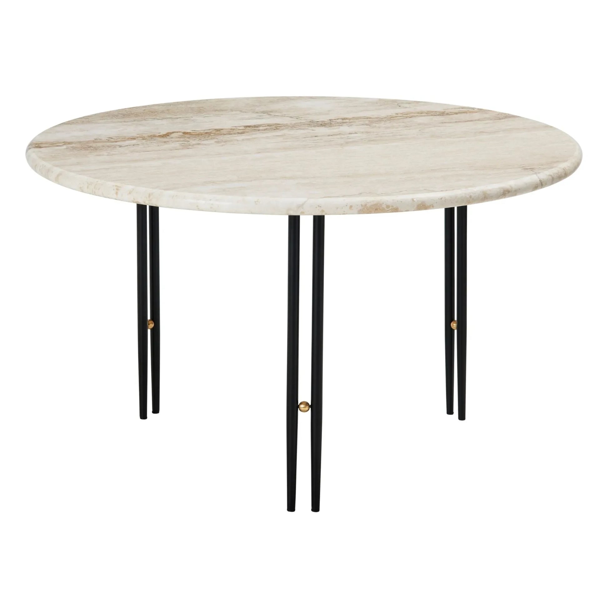 Gubi - Coffee table IOI black base D70 cm, GamFratesi | Black