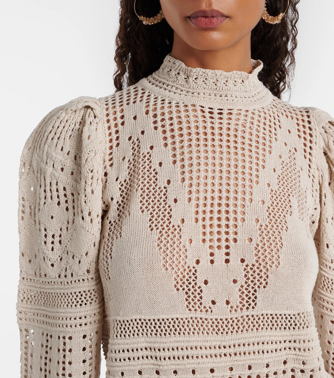 Isabel Marant - Dahara open-knit sweater