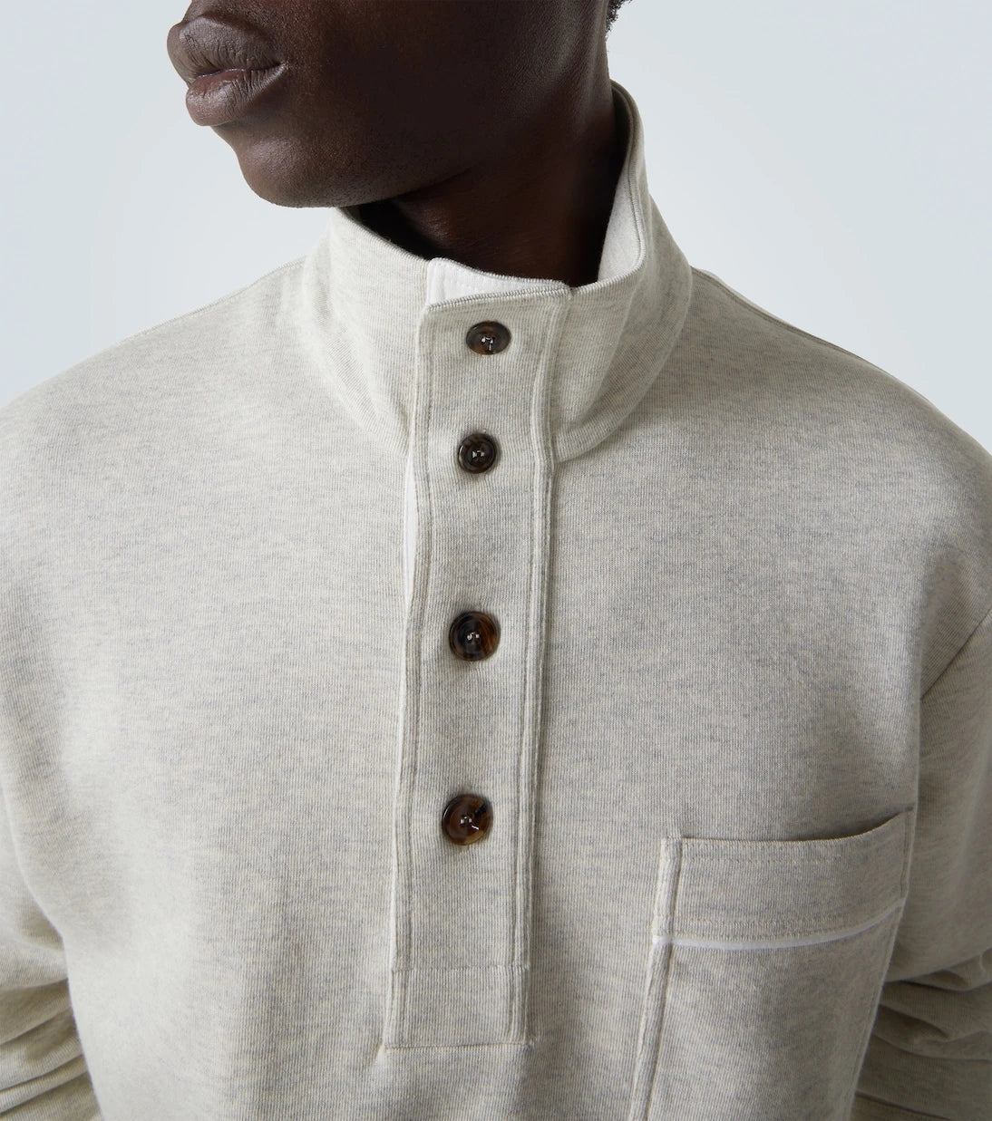 Tom Ford - Cotton, silk, and cashmere sweatshirt