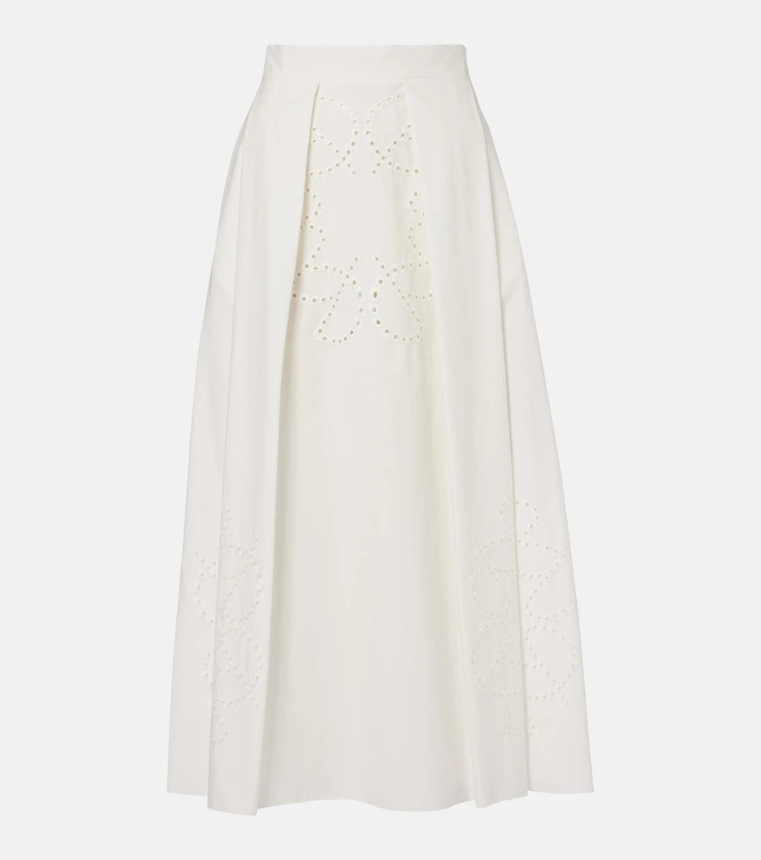 Elie Saab - Cotton midi skirt