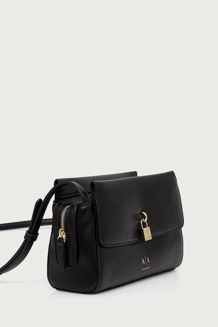 Armani Exchange kadın suni deri crossbody çanta
