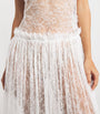 White Silk Ewoma Night Dress