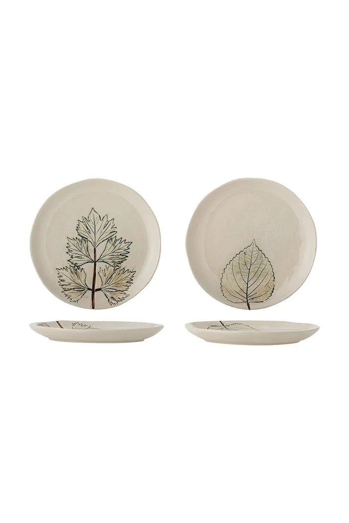 Bloomingville taş tozundan yapılmış tabak seti 21 x 1,5 cm