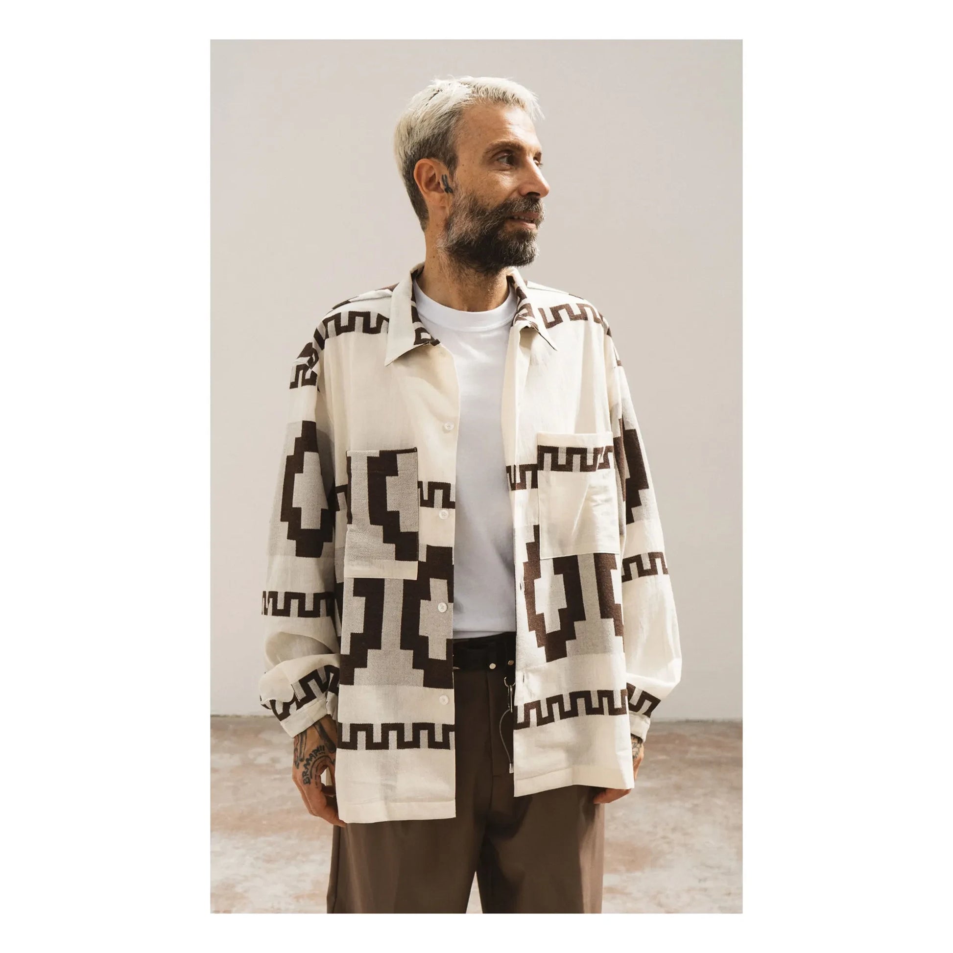 Wooden Store - Hiroko shirt | Brown