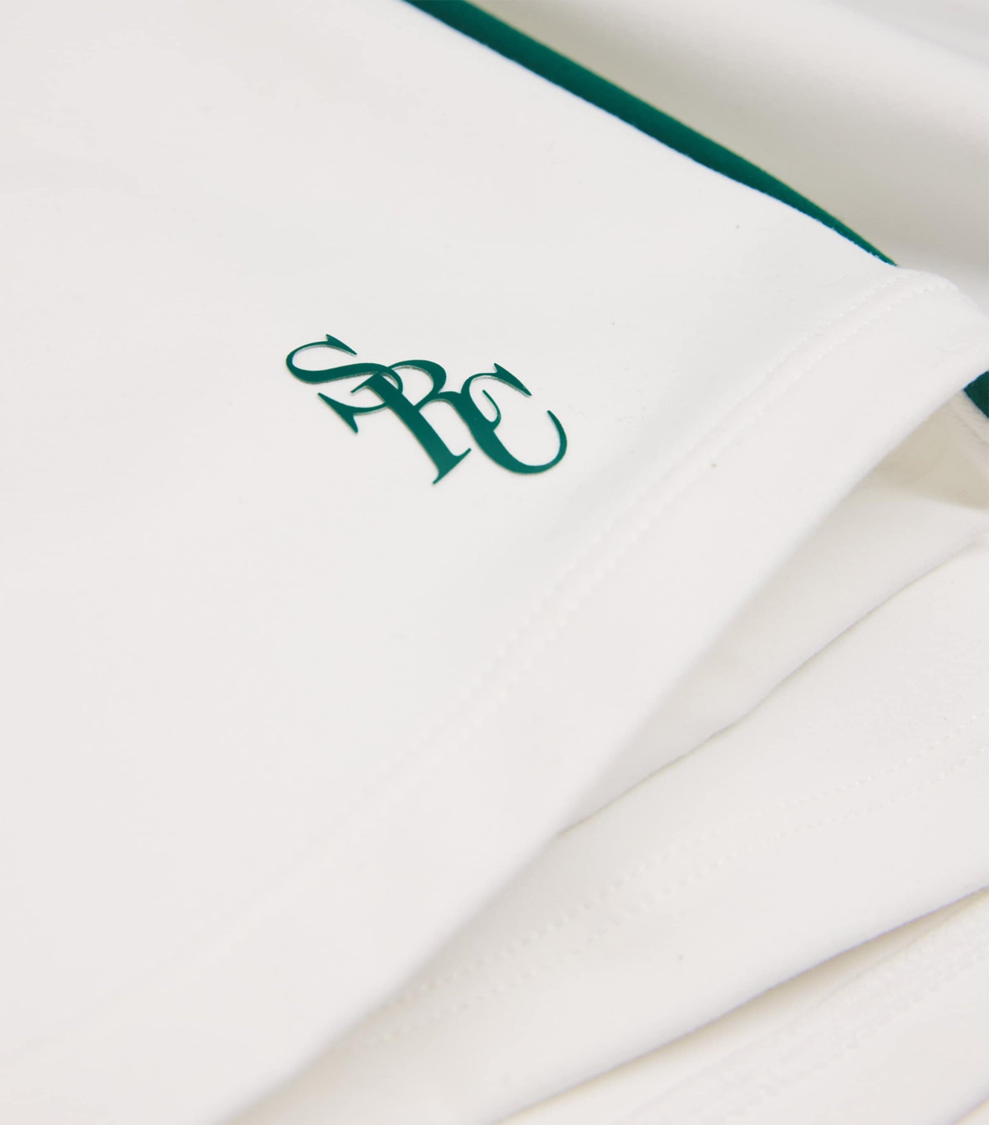 White SRC Mini Tennis Skirt