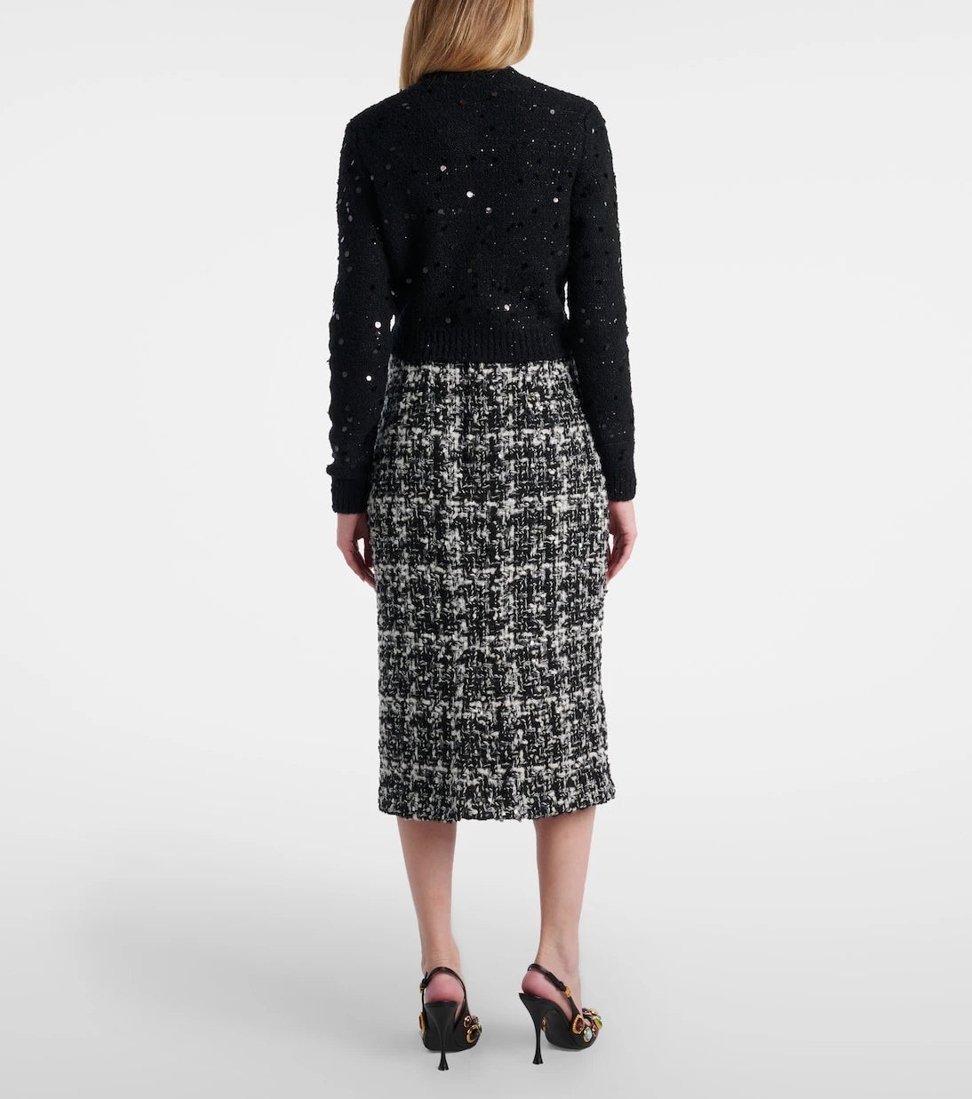 Dolce&Gabbana - Sequined wool-blend cardigan