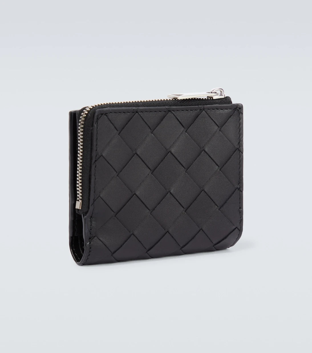 Bottega Veneta - Intrecciato leather bifold wallet