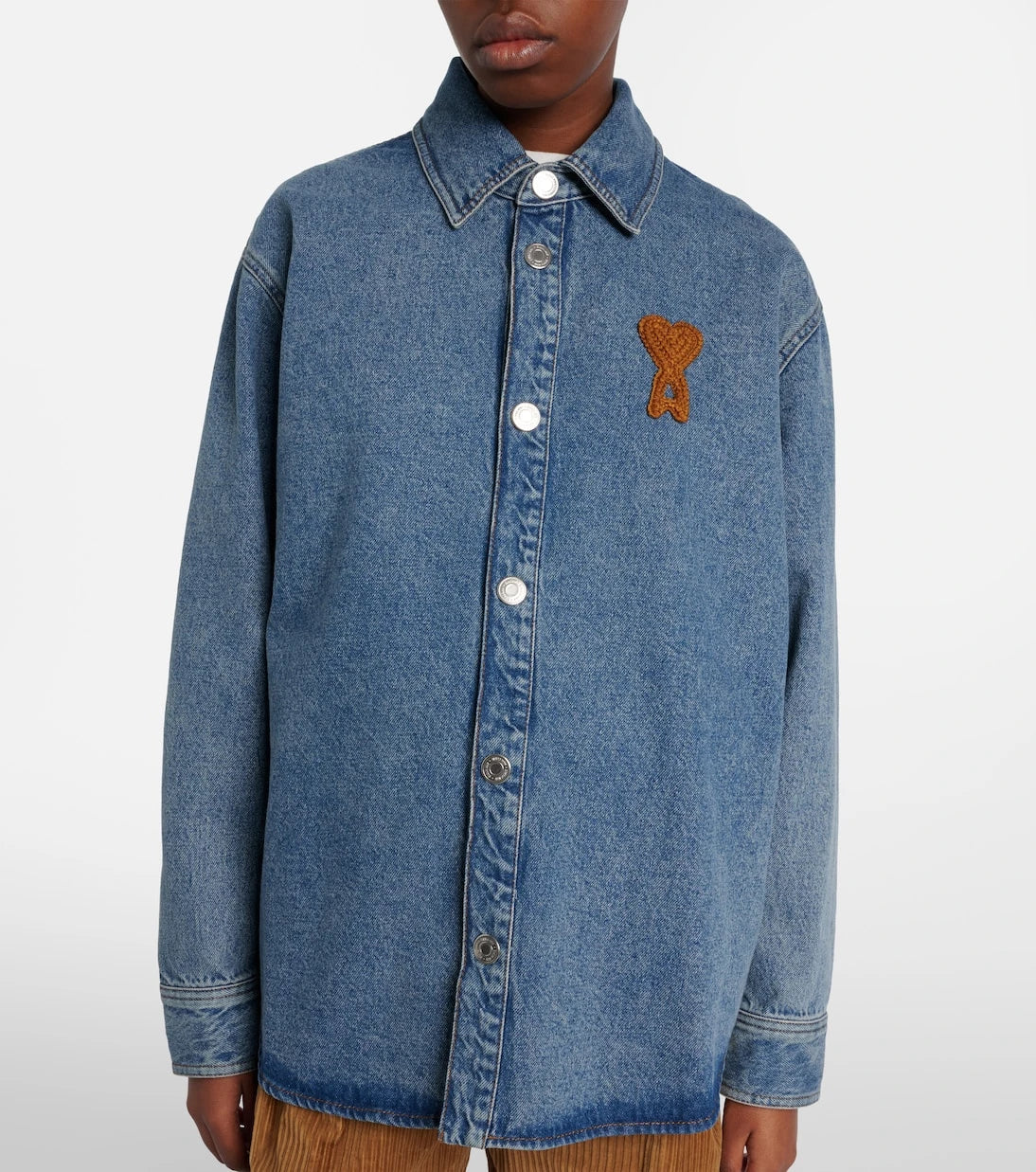 Ami Paris - Ami de Cœur denim shirt