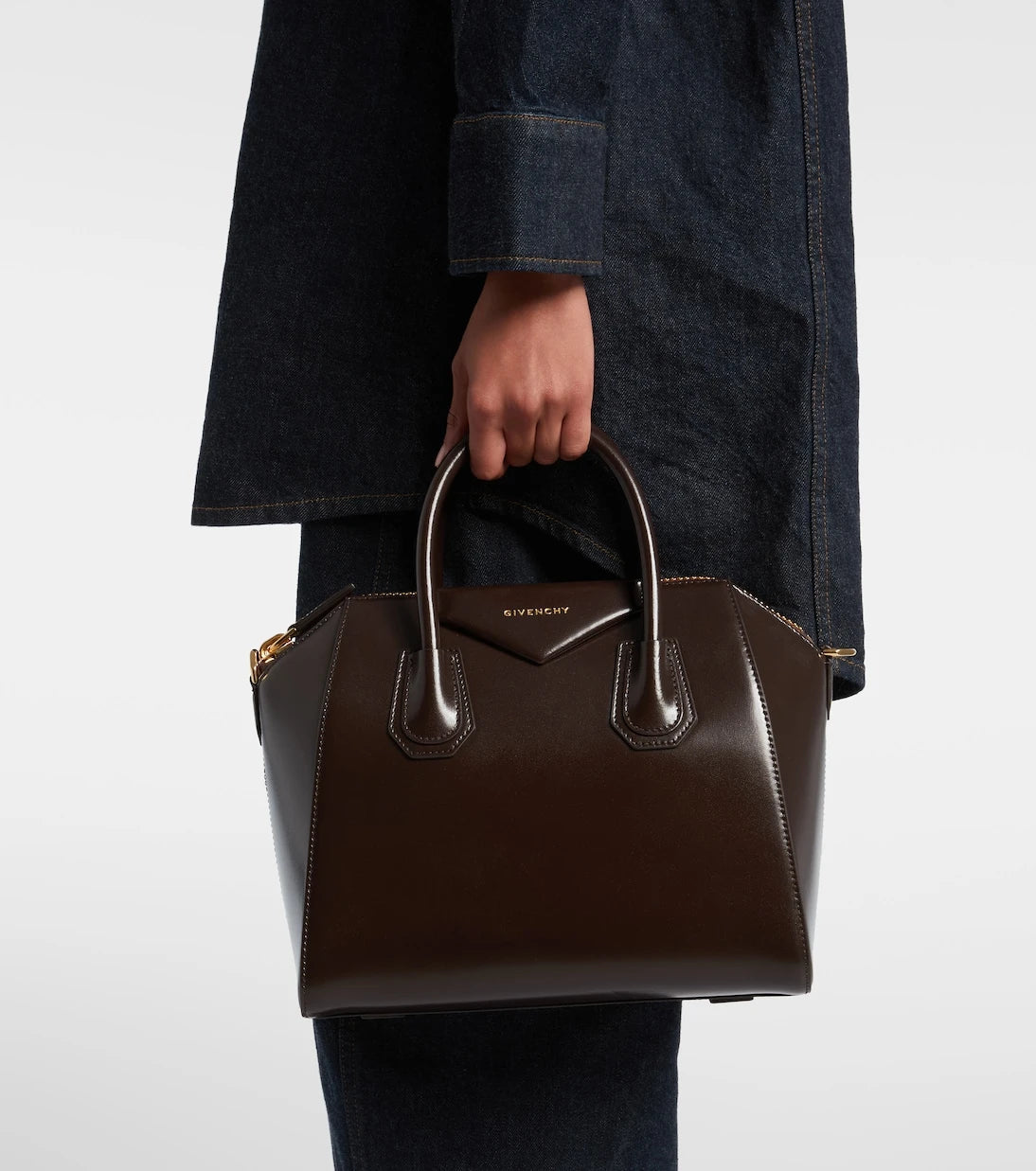 Givenchy - Antigona Small leather tote bag