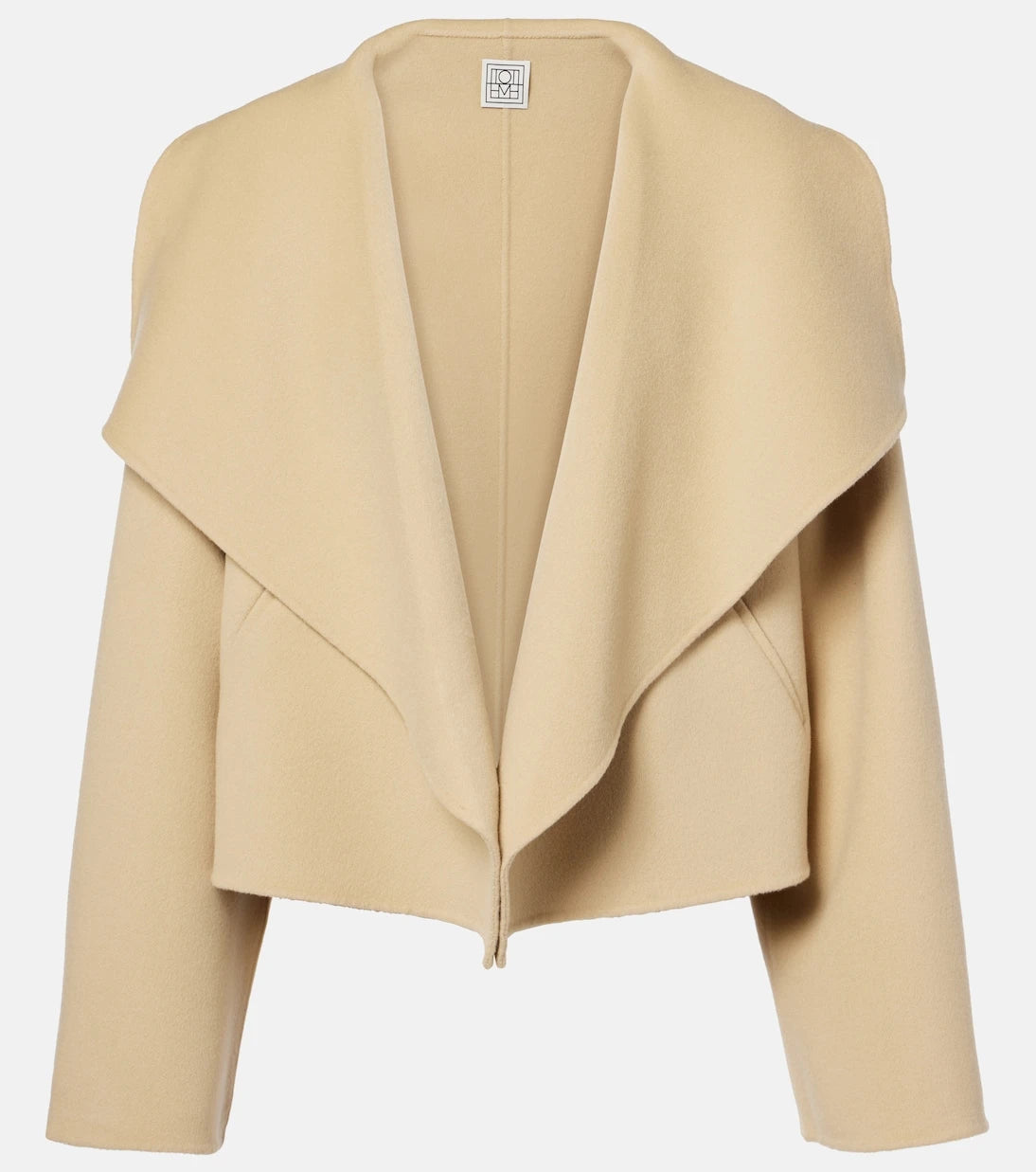 Toteme - Signature cropped wool doublé jacket