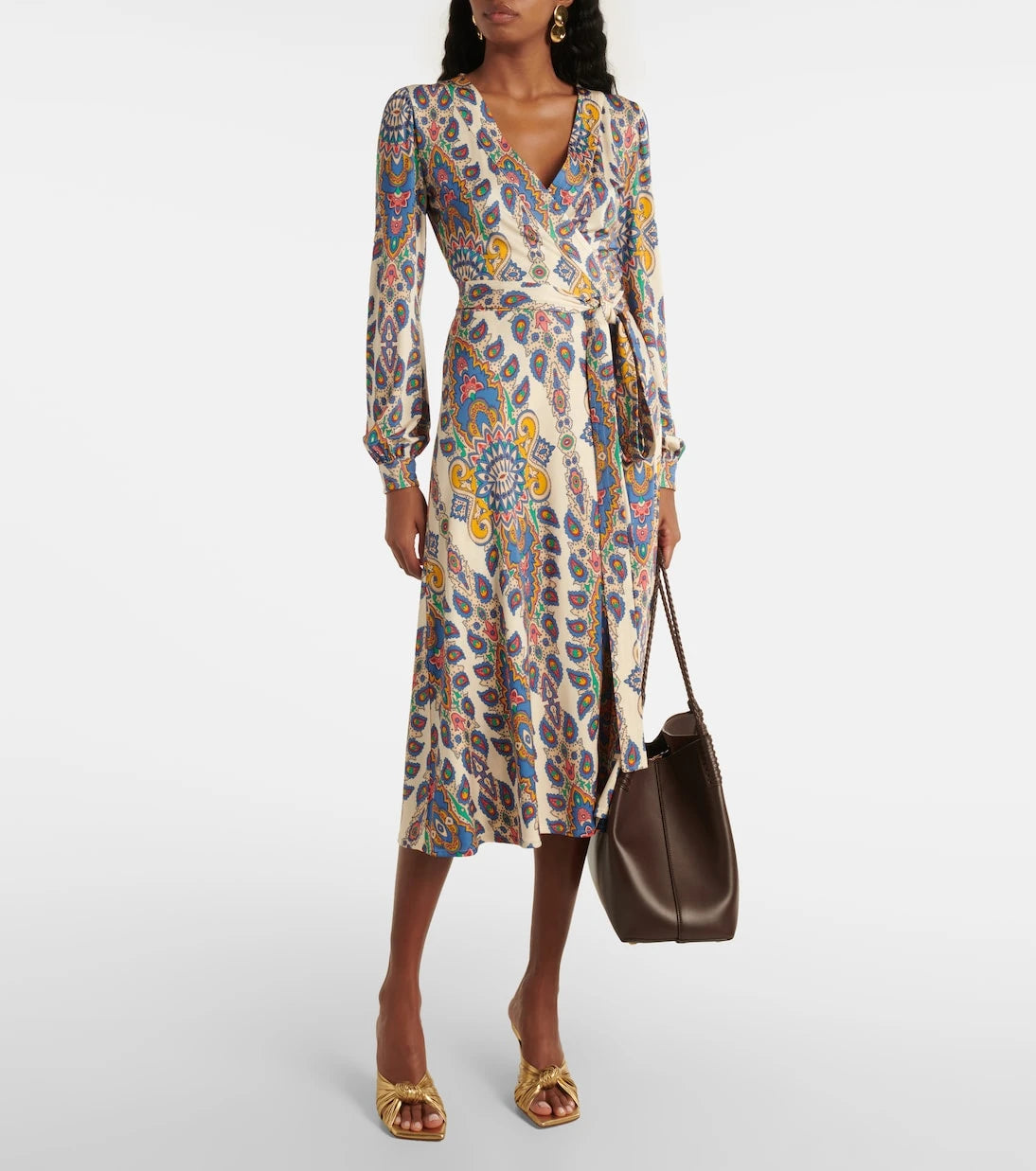 Etro - Printed midi dress