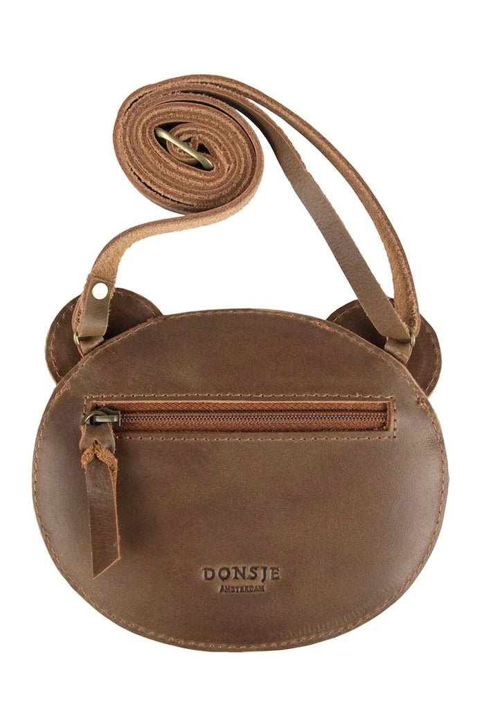 Детска кожена чанта Donsje Britta Classic Purse Bear