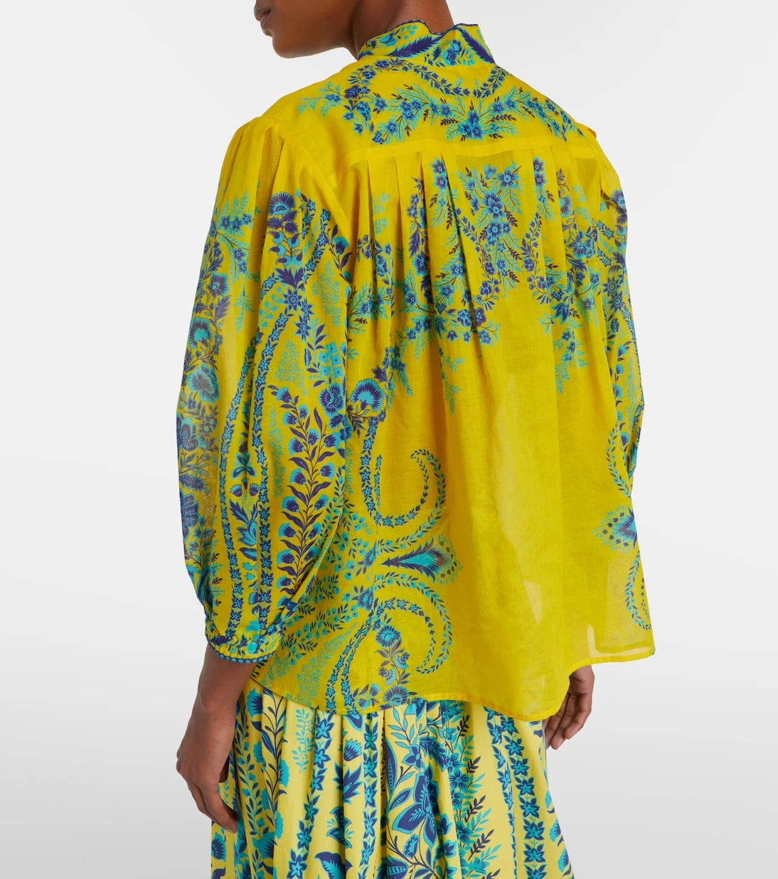 Etro - Floral cotton top