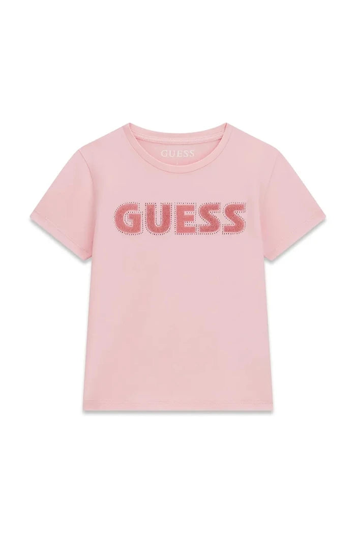 Guess Çocuklar için pamuklu elastanlı tişört