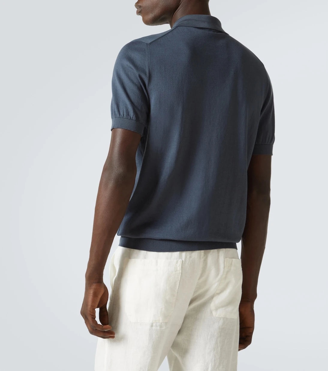 Fedeli - Cotton polo shirt
