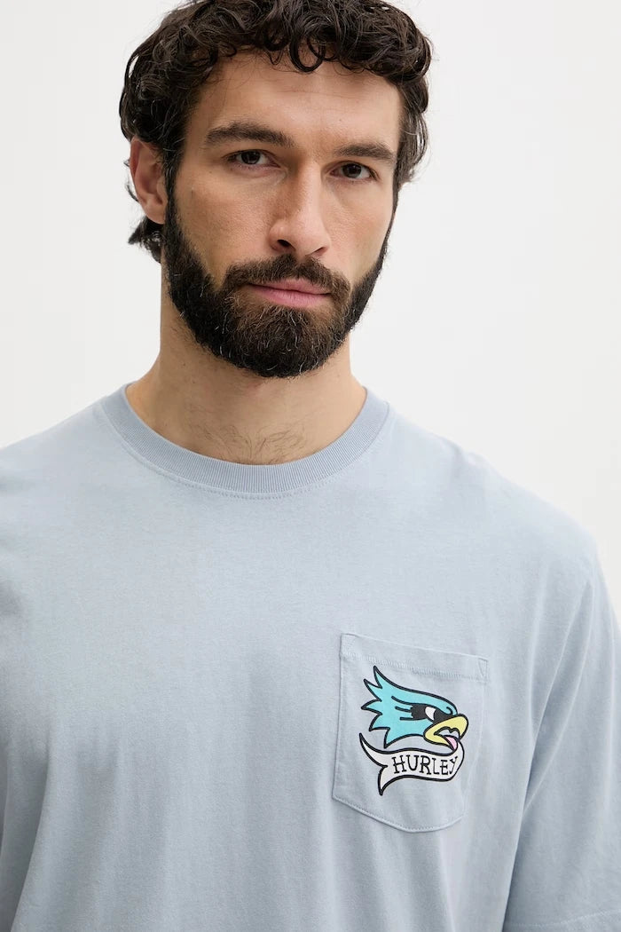 Hurley Erkek Büyük Beden Pamuklu Tişört ETAM