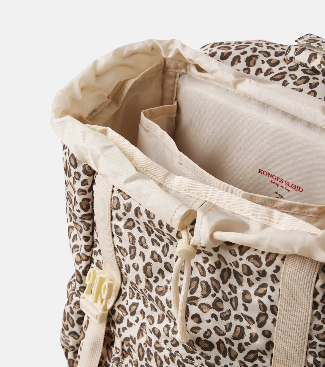 Konges Sløjd - Clover leopard-print sequined backpack
