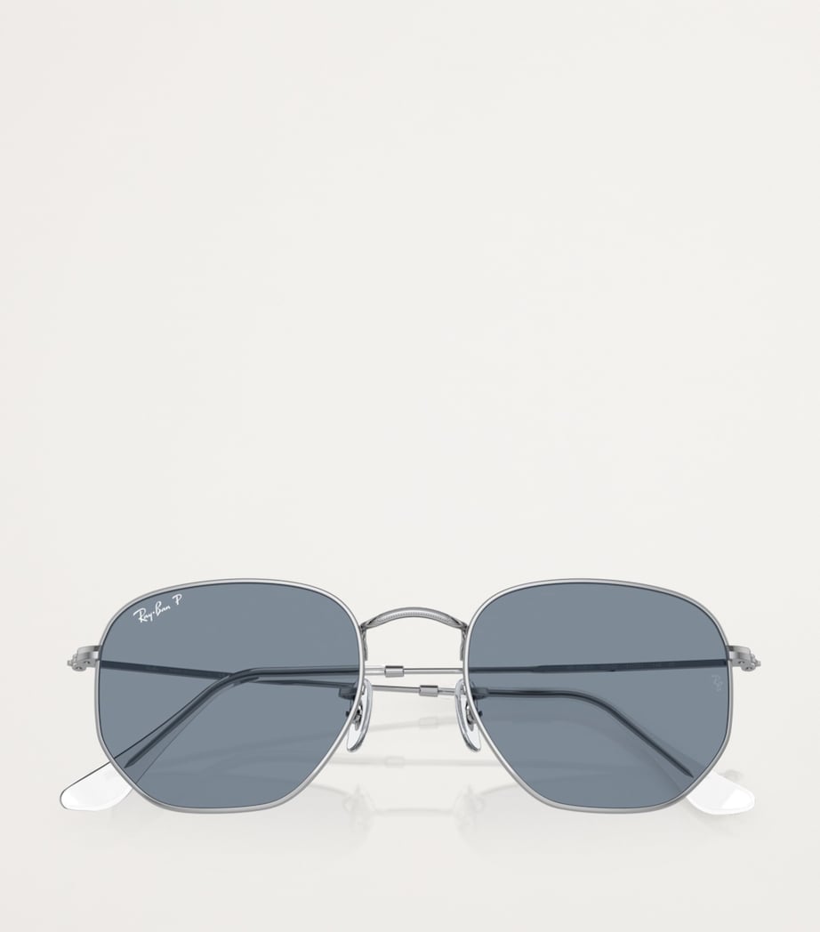 Ray-Ban Silver Steel 0RB3548N Sunglasses