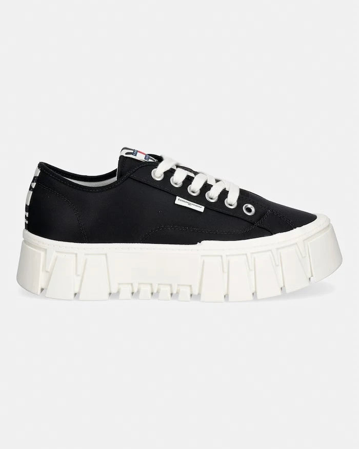 Tommy Jeans TJ PLATFORM SNEAKER ZEBRA kadın spor ayakkabı