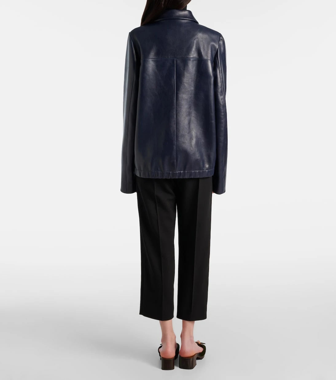 Khaite - Jackson leather jacket