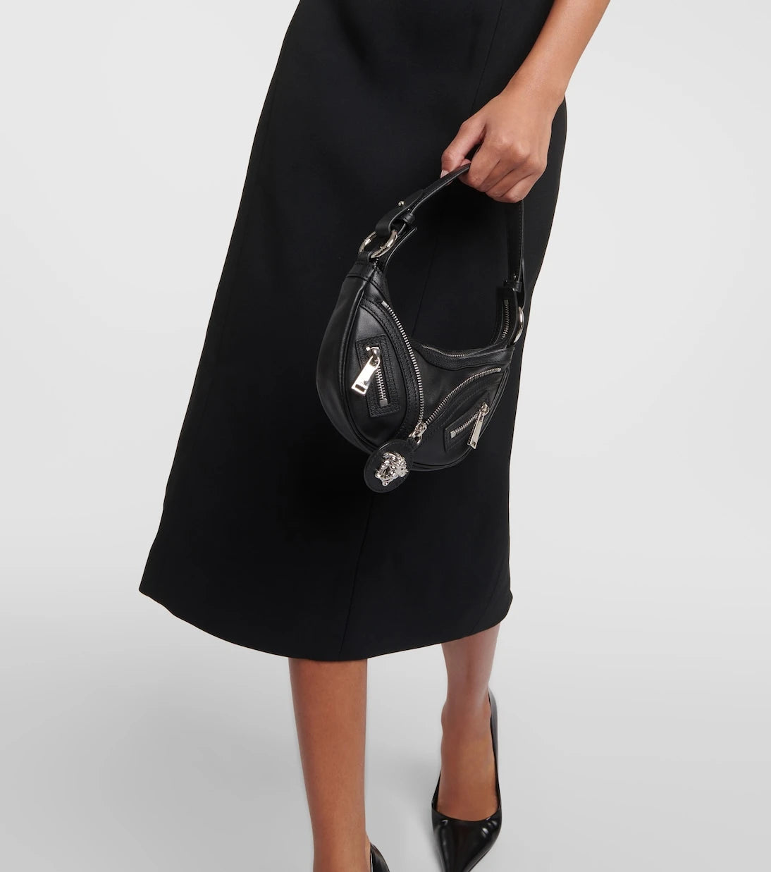 Versace - Medusa '95 halterneck midi dress